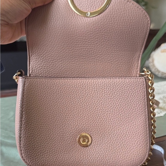 Michael Kors mauve pink Crossbody Bag with Gold Accents - Picture 7 of 12